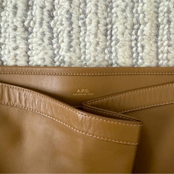 APC camel leather tote bag - Picture 6 of 6